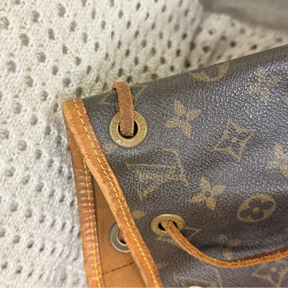 Vintage Louis Vuitton Brown Monogram Backpack - Picture 15 of 16